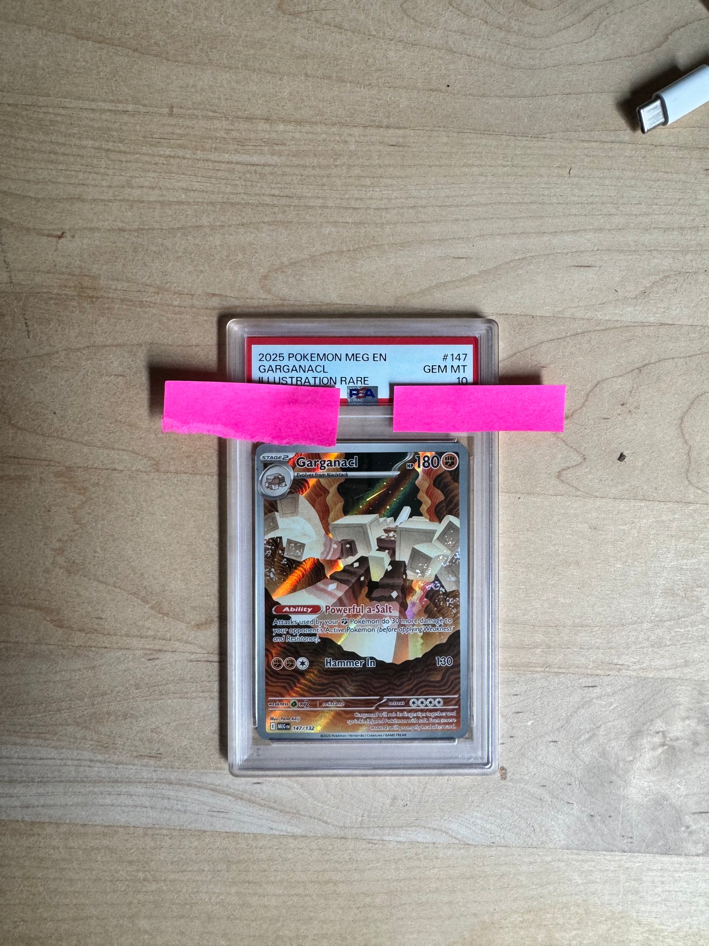 Garganacl #147/132 Mega Evolution (ME01) - PSA 10