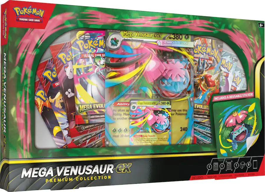 Mega Venusaur Ex Premium Box