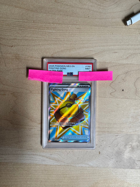 Fighting Gong #168/132 Mega Evolution (ME01) - PSA 9