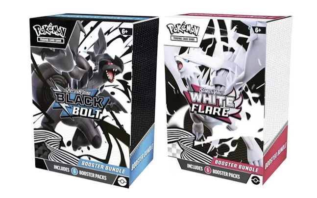 White Flare / Black Bolt Booster Bundle