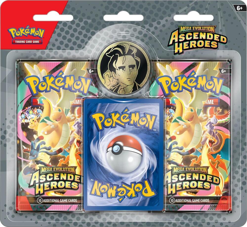 Mega Evolution: Ascended Heroes Collection 2-Pack Blister (Larry/Erika)